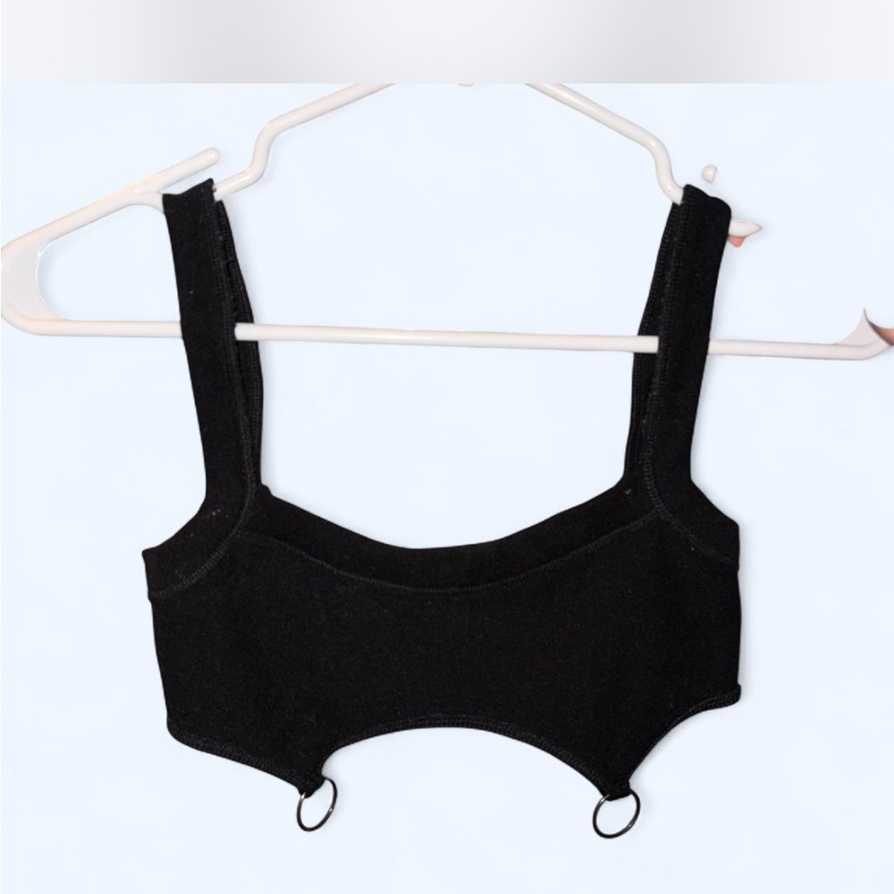 Urban Outfitters Black Bandeau Top
